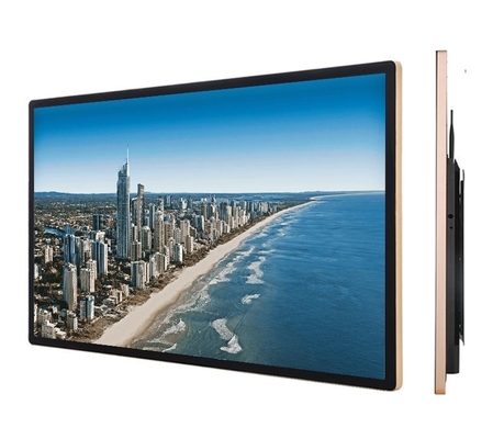 Exhibición de pantalla LCD táctil interactiva del soporte de la pared 55Inch 65Inch