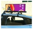 El top del taxi del coche de Longvision GPS llevó las muestras de publicidad de la exhibición P2.5 P3 P4 P5
