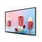 Pantalla de visualización de cristal endurecida de la publicidad de la tienda del LCD 55 43 pulgadas