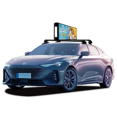 El top móvil echado a un lado doble del tejado del coche llevó la prenda impermeable al aire libre IP40 del monitor