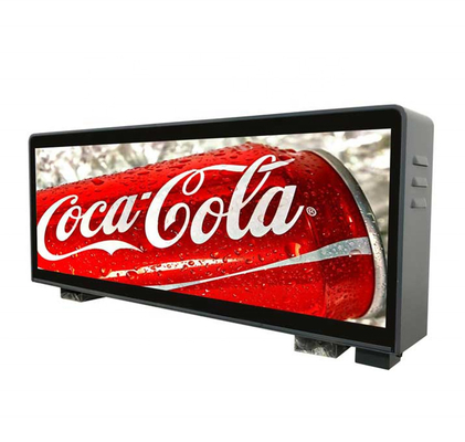 El tejado llevado IP67 al aire libre del taxi P4 firma el panel de la visualización electrónica 64×32dots