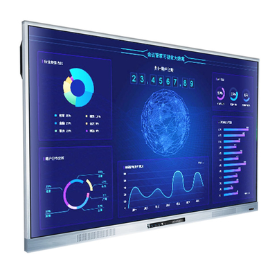 4k pantalla LCD Whiteboard interactivo, tablero electrónico de 65 pulgadas de Digitaces de la sala de clase